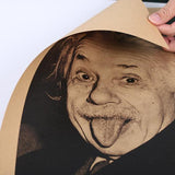 FREE Albert Einstein Poster " Imagination Is More Important Than Knowledge "