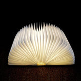 LED FOLDABLE WOODEN BOOK