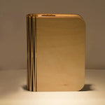 LED FOLDABLE WOODEN BOOK