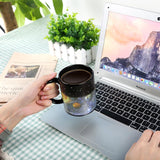 Solar System Heat Sensitive Coffee Cup