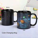 Solar System Heat Sensitive Coffee Cup