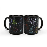 Solar System Heat Sensitive Coffee Cup